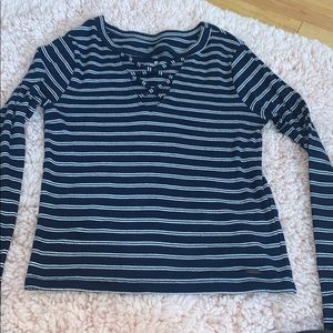 HOLLISTER LONG SLEEVE TOP with opening
